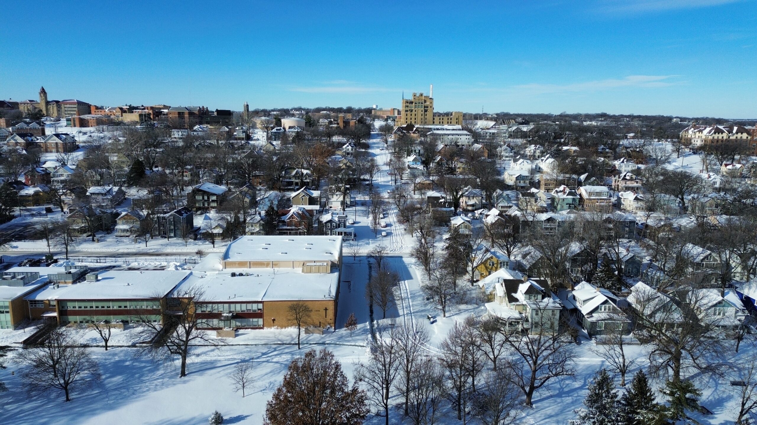 Lawrence public schools closed again on Wednesday after snow and ice
